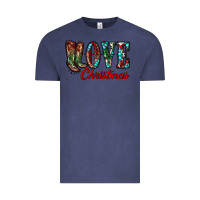 Vintage Denim christmas love boots Vintage Tee - RanaPortraitStore
