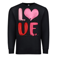 Black love never fails valentine s day Premium Sweatshirt - MaliasSmallBusiness