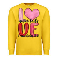 Lemon love never fails valentine s day Premium Sweatshirt - MaliasSmallBusiness