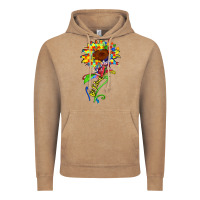 Vintage Coffee be kind autism sunflower Vintage Hoodie - Zillion Design Studio