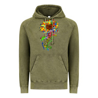 Vintage Olive be kind autism sunflower Vintage Hoodie - Zillion Design Studio