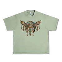 Oil Green native dream catcher with owl Urban Heavy Tee - BarkalooDesign