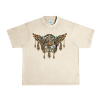 Sandshell native dream catcher with owl Urban Heavy Tee - BarkalooDesign
