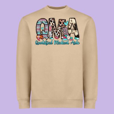Heavyweight Sweatshirt qma qualified medical aide