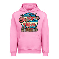 Fuchsia Pink Christmas Vibes Urban Hoodie - Bettercallsaul