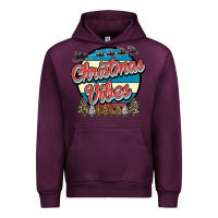 Mauve Wine Christmas Vibes Urban Hoodie - Bettercallsaul