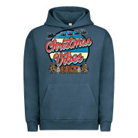 Pigment Midnight Navy Christmas Vibes Urban Hoodie - Bettercallsaul
