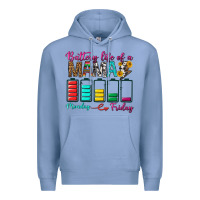 Colony Blue Battery Life Of A Mama Premium Hoodie - BundleAndBundleShop