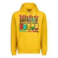 Battery Life Of A Mama Premium Hoodie | Teevron