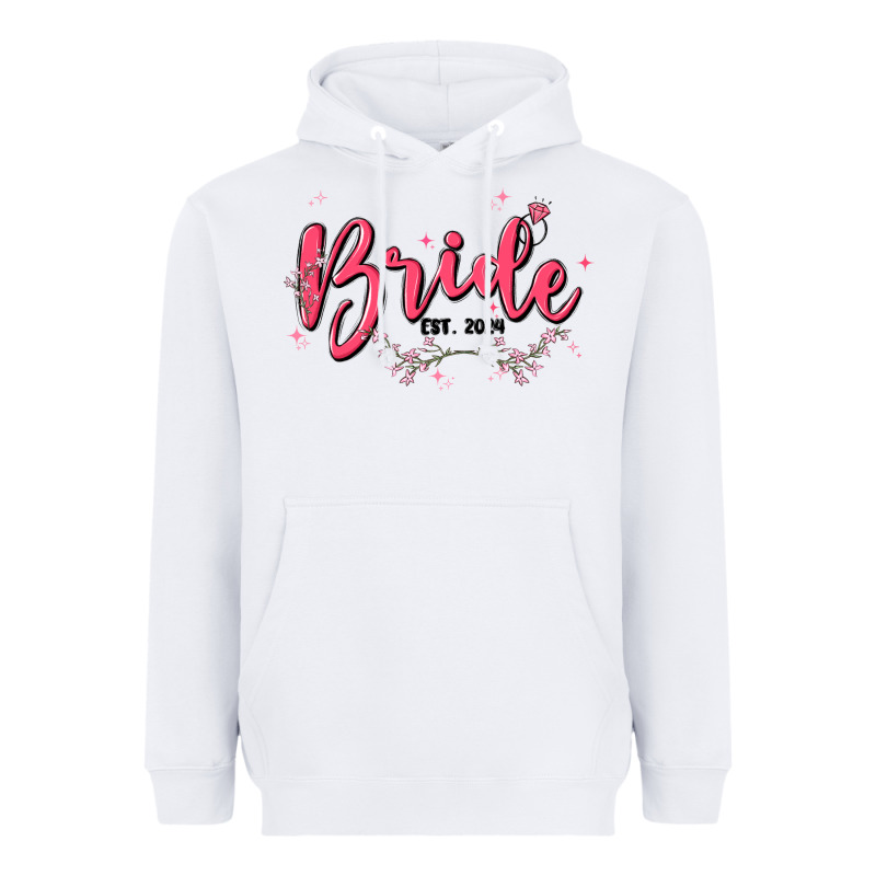 Bride Heavyweight Hoodie by MaliasSmallBusiness | Teevron