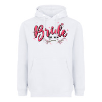 White bride Heavyweight Hoodie - MaliasSmallBusiness