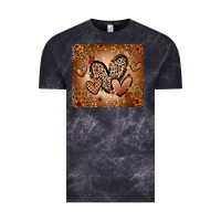 Cloud Black melanin hearts Vintage Tee - Zillion Design Studio