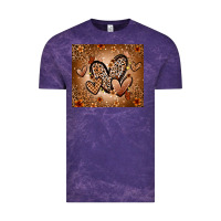 Cloud Purple melanin hearts Vintage Tee - Zillion Design Studio