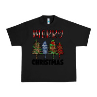 Black merry christmas trees Urban Heavy Tee - RanaPortraitStore
