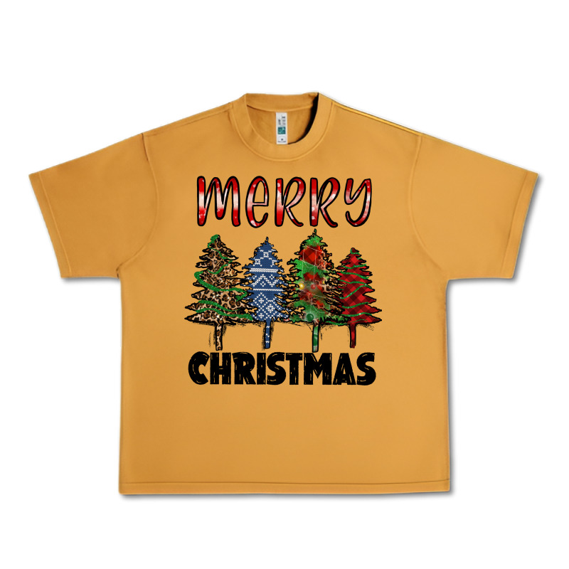 Merry Christmas Trees Urban Heavy Tee by RanaPortraitStore | Teevron