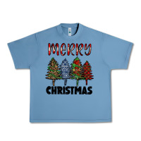 Pebble Blue merry christmas trees Urban Heavy Tee - RanaPortraitStore