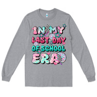 Heather Grey in my last day of school era Long Sleeve Tee - JahusDesignShop