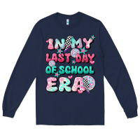 Navy in my last day of school era Long Sleeve Tee - JahusDesignShop