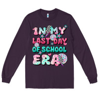 Plum in my last day of school era Long Sleeve Tee - JahusDesignShop