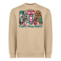 Mushroom pta physical therapy assistant Heavyweight Sweatshirt - Zillion Design Studio