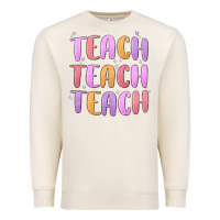 Sandshell teach teach varsity Premium Sweatshirt - MaliasSmallBusiness