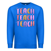 True Royal teach teach varsity Premium Sweatshirt - MaliasSmallBusiness