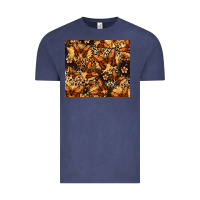 Vintage Denim melanin butterfly Vintage Tee - Zillion Design Studio