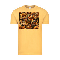 Vintage Mustard melanin butterfly Vintage Tee - Zillion Design Studio