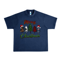 Navy merry christmas trees Urban Heavy Tee - RanaPortraitStore
