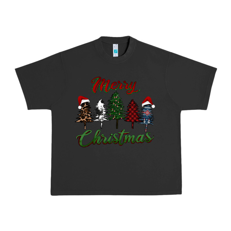 Merry Christmas Trees Urban Heavy Tee by RanaPortraitStore | Teevron