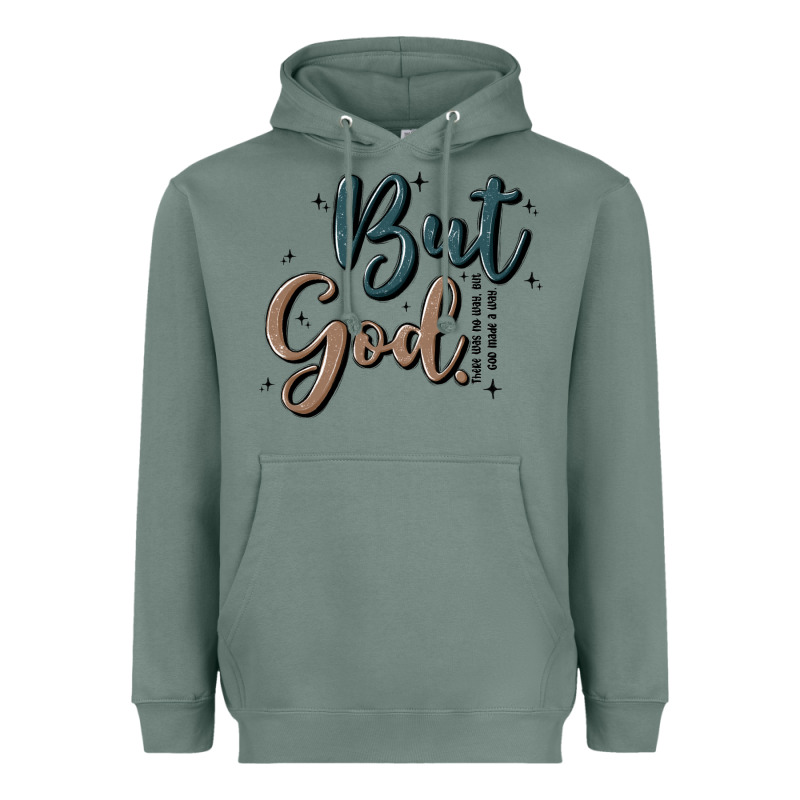 But God Heavyweight Hoodie by MaliasSmallBusiness | Teevron
