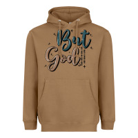 Toasted Coconut but god Heavyweight Hoodie - MaliasSmallBusiness