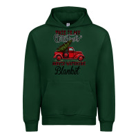 Forest Green Christmas Movie Watching Blanket Urban Hoodie - Bettercallsaul