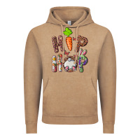 Vintage Coffee Hip Hop Bunny Vintage Hoodie - RanaPortraitStore