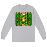 Moon Dust st patricks  brushstrokes Long Sleeve Tee - AdoDesignShop