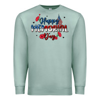Seafoam happy memorial day Premium Sweatshirt - MaliasSmallBusiness