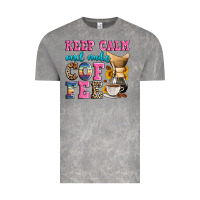 Cloud Rock keep calm and make coffee Vintage Tee - Zillion Design Studio