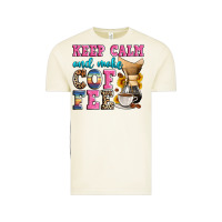 Vintage Arctic keep calm and make coffee Vintage Tee - Zillion Design Studio