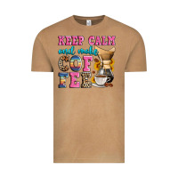 Vintage Camel keep calm and make coffee Vintage Tee - Zillion Design Studio