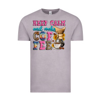 Vintage Zinc keep calm and make coffee Vintage Tee - Zillion Design Studio