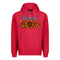 Cardinal Blessed Mom Premium Hoodie - BundleAndBundleShop