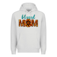Dove Grey Blessed Mom Premium Hoodie - BundleAndBundleShop