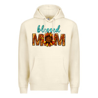 Sandshell Blessed Mom Premium Hoodie - BundleAndBundleShop