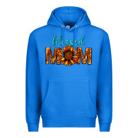 True Royal Blessed Mom Premium Hoodie - BundleAndBundleShop