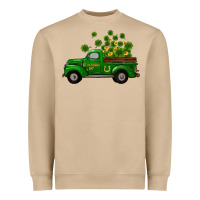 Mushroom st patricks truck shamrock horseshoe gold Heavyweight Sweatshirt - RanaPortraitStore