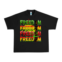 Black Freedom 1865 Urban Heavy Tee - Zillion Design Studio