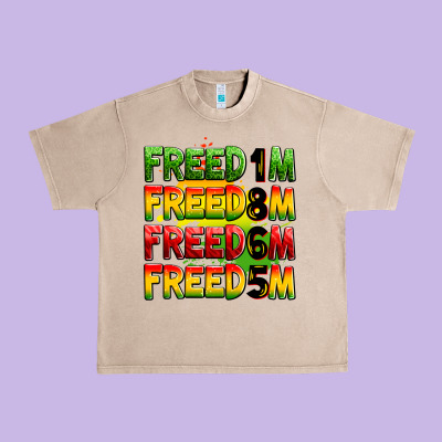 Freedom 1865 Urban Heavy Tee Designed By Zillion Design Studio