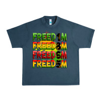 Midnight Navy Freedom 1865 Urban Heavy Tee - Zillion Design Studio