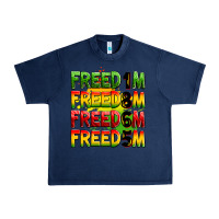 Navy Freedom 1865 Urban Heavy Tee - Zillion Design Studio