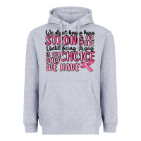 Heather Grey breast cancer malia Heavyweight Hoodie - MaliasSmallBusiness